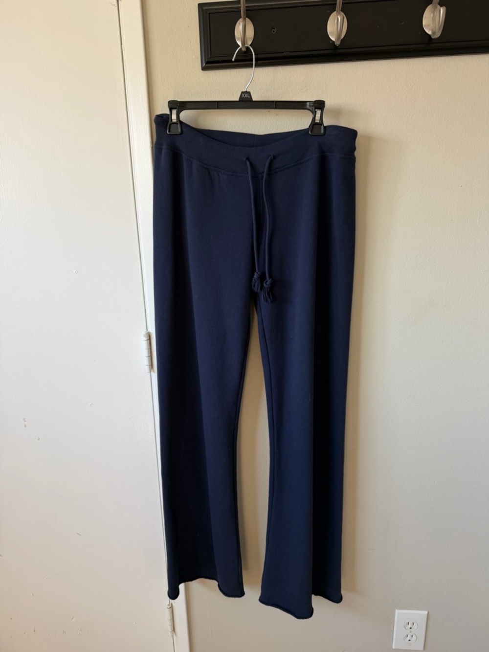 Brandy Melville Navy Fleece-Lined Pullover